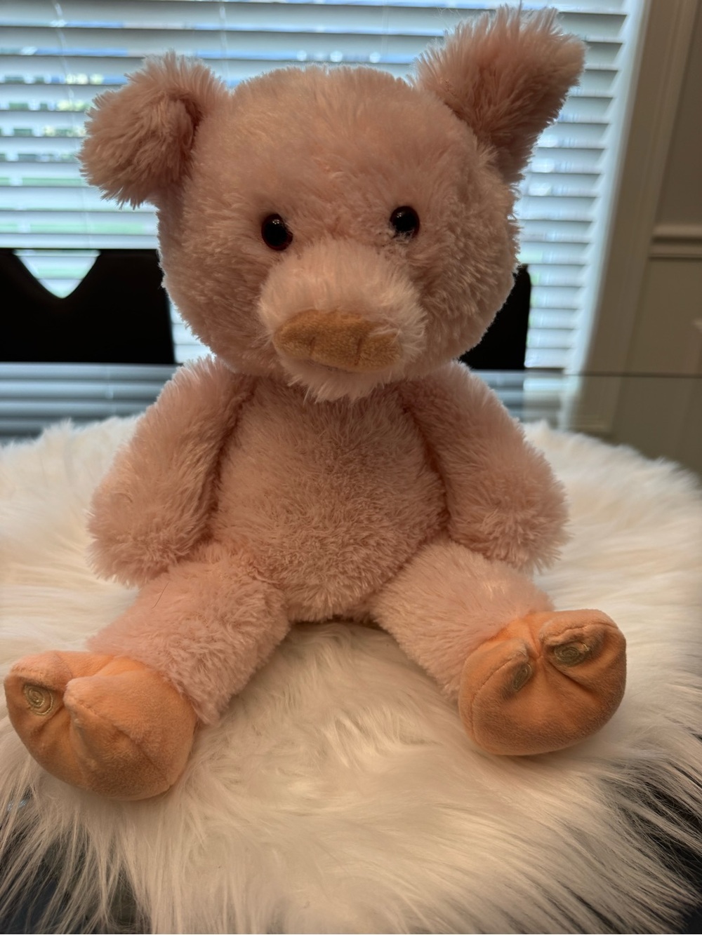 Gund Animated This Little Piggy Plush Pink Teddy Bear Soft Stuffed Animal